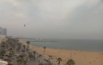 Imagen de vista previa de la cámara web Barcelona - Sant Sebastià Beach